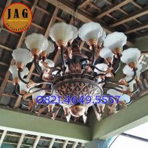 Lampu Gantung Tembaga untuk Masjid dan Rumah yang Kekinian
