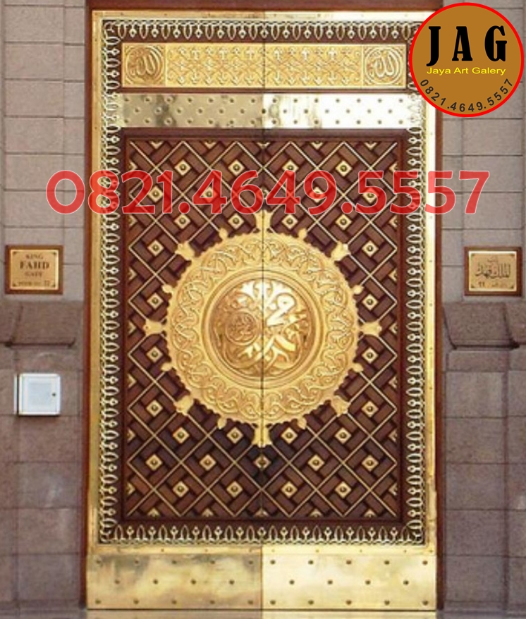  Pintu Masjid Nabawi yang Berbentuk Replika Jaya Art Galery